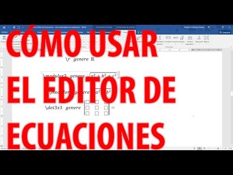 Domina el editor de ecuaciones de Word en minutos Domina el editor de ecuaciones de Word en minutos