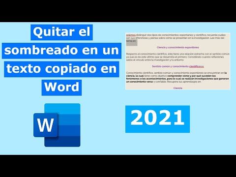 Elimina el sombreado en texto copiado: ¡Consejos rápidos y fáciles! Elimina el sombreado en texto copiado: ¡Consejos rápidos y fáciles!