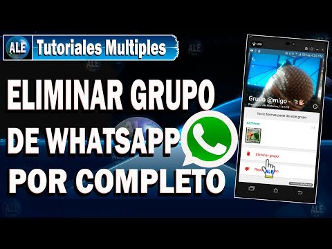Elimina tu grupo de WhatsApp en 3 sencillos pasos Elimina tu grupo de WhatsApp en 3 sencillos pasos