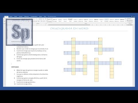 Crea tu propio crucigrama en Word: Guía paso a paso Crea tu propio crucigrama en Word: Guía paso a paso