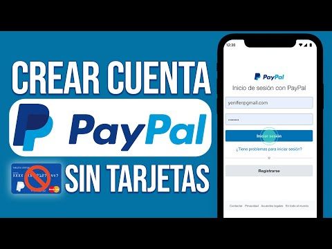 Crear cuenta PayPal sin tarjeta de crédito ¡Fácil y rápido! Crear cuenta PayPal sin tarjeta de crédito ¡Fácil y rápido!