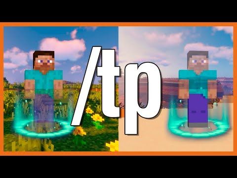 Domina el teletransporte en Minecraft con el comando Tp Domina el teletransporte en Minecraft con el comando Tp