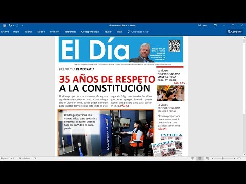 Cómo hacer un periódico en Word: Guía paso a paso Cómo hacer un periódico en Word: Guía paso a paso
