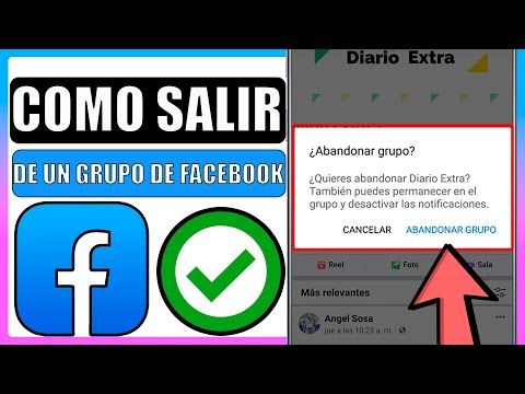 Cómo salir de un grupo de Facebook en segundos Cómo salir de un grupo de Facebook en segundos