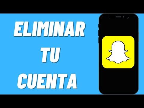 Elimina tu cuenta de Snapchat en pocos pasos Elimina tu cuenta de Snapchat en pocos pasos
