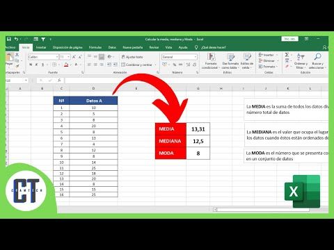 Cómo calcular moda, media y mediana en Excel: Guía completa Cómo calcular moda, media y mediana en Excel: Guía completa