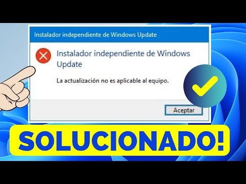 Error de actualización: Solución aplicable al equipo Error de actualización: Solución aplicable al equipo