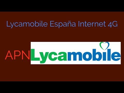 Configuración fácil del APN de Lycamobile para tener Internet en tu móvil (España) Configuración fácil del APN de Lycamobile para tener Internet en tu móvil (España)